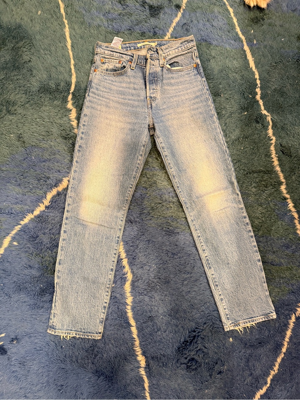 Levi's Women's Light Blue Straight Jeans